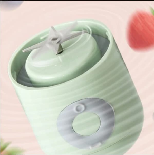 Liten Grønn Hus Påfyllbar Bærbar Juicekopp