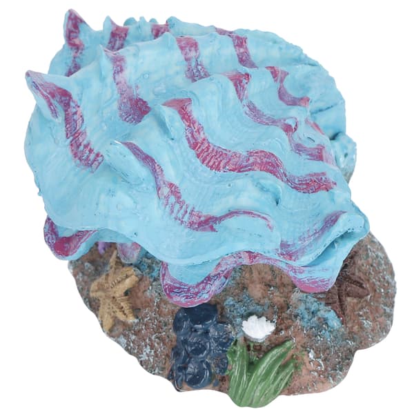 Akvarium Dekorasjon Skjellform Fisketank Resin Sammenleggbart Skjell Perle Boblepynt