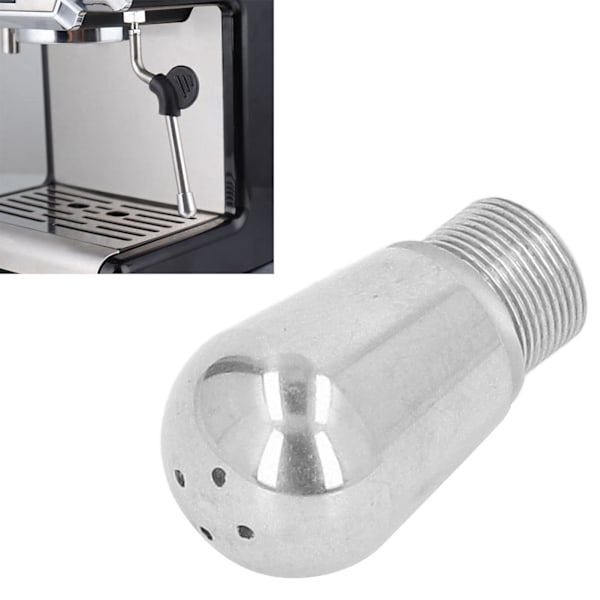 Kaffemaker Dampdyse i Rustfritt Stål Spiss Melkeskumutløp Erstatning for Breville 8-serie Kaffemaker 4 Hull
