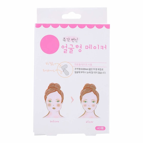Face Tape Lifting Usynlig Med Elastisk Tynd Ansigt Havet V-lift