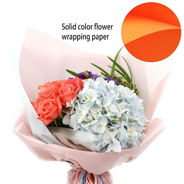 Blomsterindpakningspapir Blomsterbuket Gaveemballage Tilbehør Mon