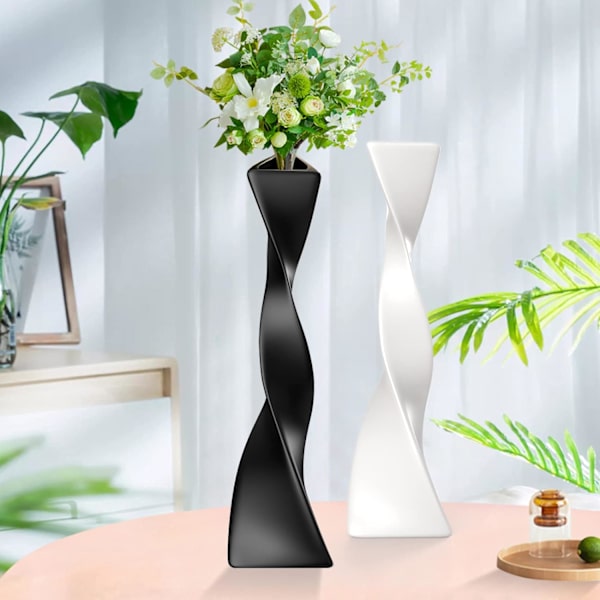 Høj Gulv Vase Keramik Vaser Moderne Hjem Decor Blomster Vase til