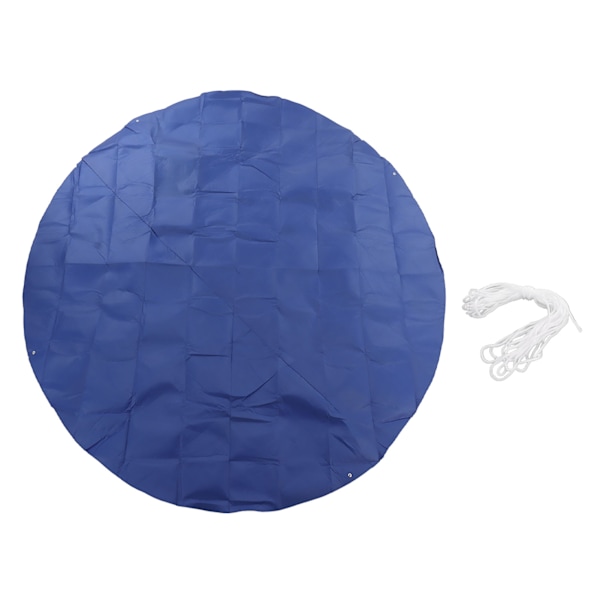 Rund poolskydd Vattentät Dammsäker Termisk isolering Nummer 4 Uppblåsbar poolskydd för hem Utomhus 3.6x3.6m