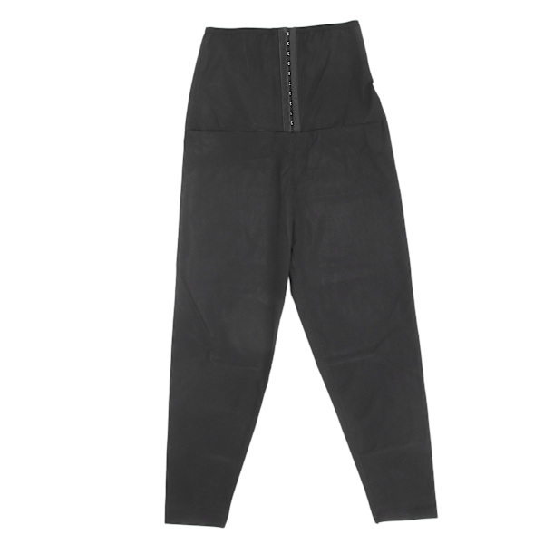 Sauna Svedbukser til Kvinder med Mavekontrol Højtaljet Thermo Neopren Træningsbukser, 4XL/5XL