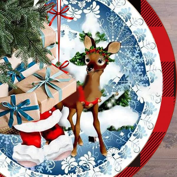 Joulukoristeet Hame-a9-90*90cm