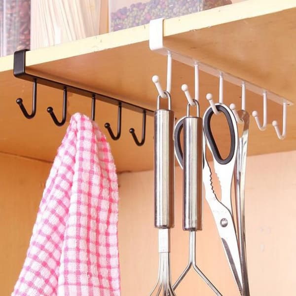 Sett med 2 skapinnlegg koppholder for 6 kopper oppbevaring
