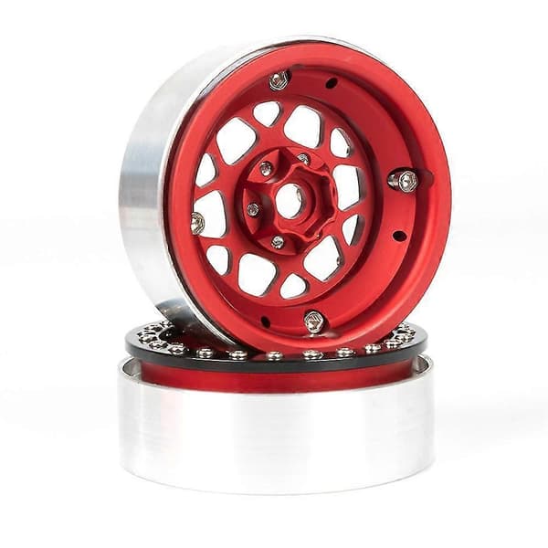 4 stk. 2,2 tommer Bead Wheel Hub Fælg til 1/10 Rc Crawler Bil Axial Scx10 Wraith Rr10