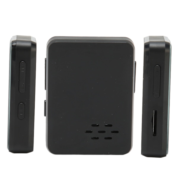 MP3-soitin Bluetooth 5.0 Älykäs HD-melunvaimennus FM-radio Sähköinen kirja 1,8 tuuman täyskosketusnäyttö MP3-soitin Musta 32 Gt muistikortti