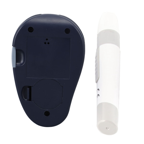 Blodsukkermåler Kit Bærbar Præcis Diabetes Test Meter med Lancet Enhed Teststrimler til Hjemmeselv Blodsukkerovervågning