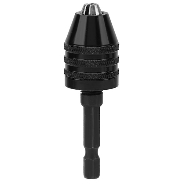 Nøgleløs Borpatron 0,3-6,5 mm 1/4\" Hex Skaft Hurtig Skift Adapter Konverter