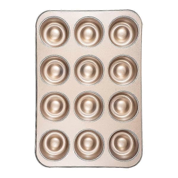 Brownie Bowl Panne, 12-hulls Mini Runde Kakeformer Cantinflas Kakeform Kakeform Kakeform For Baking