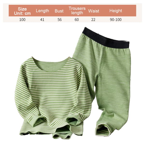 Toddler Pyjamas Piger Drenge Varme Bomulds Pjs til Børn
