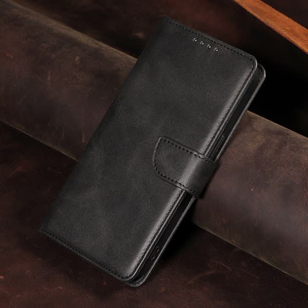 iPhone 13 Wallet Case - Simpel, Elegant og Beskyttende Sort