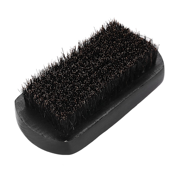 Mænds Mustache Oval Sort Børste Skægpleje Barbering Rengøring Grooming Kit