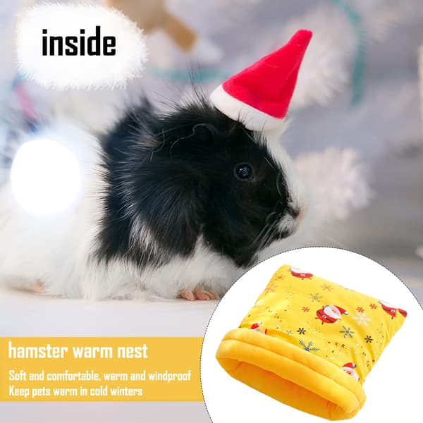 Plys Rede til Små Kæledyr Snuggle Sack Gemmested Pose til Pindsvin Marsvin Egern Små Dyr