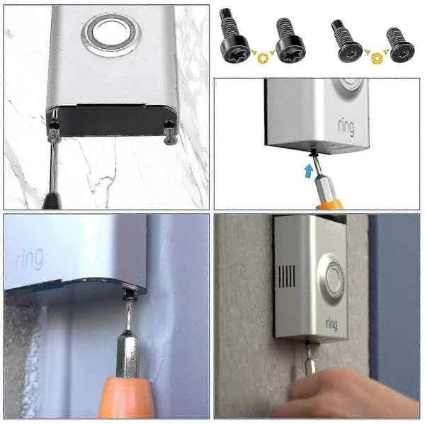 Erstatningssikkerhetsskruer for Ring Doorbell - 36 stk