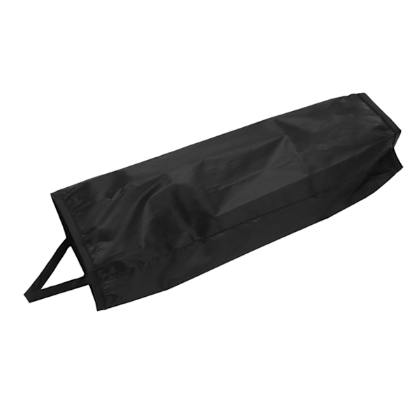 42x18cm Opbevaringspose til småting Stor kapacitet Bærbar Polyester Affaldspose Container til Camping Sort