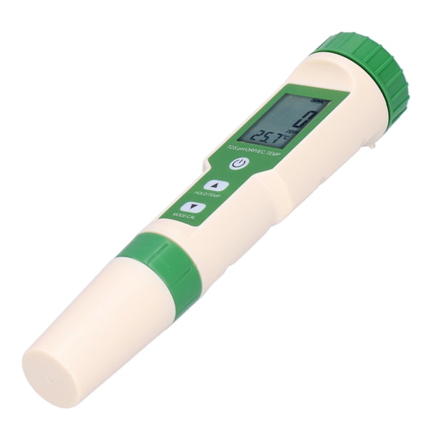 5 i 1 Vandkvalitetsmonitor Analysator Tester PH/TDS/EC/ORP/TEMP Testpen Surhedsgrad Måler
