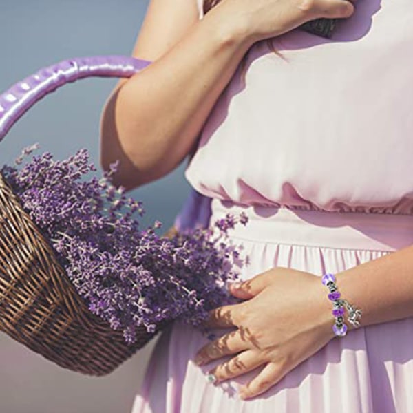 Glansful Krystal Rhinestone Charm Armbånd med Enhjørning Vedhæng