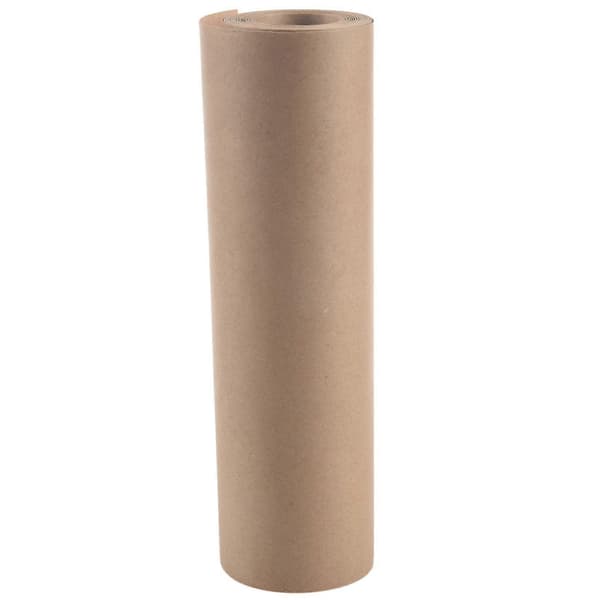 2x 30 Meter Brun Kraft Gavepapirrull For Bryllup Bursdagsfest Gaveinnpakning Pakke