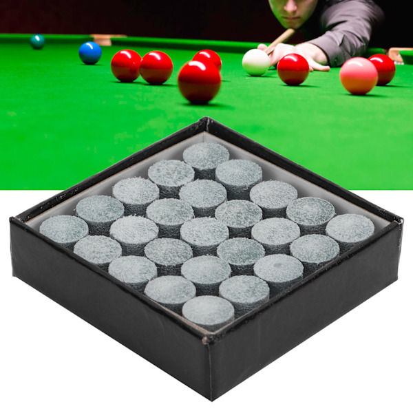 50 kpl Pool Cue -kärjet Nahka Biljarditikku Kärki Luokka B Vaihtotyökalu Päivittäiseen Käyttöön Harjoitteluun 11mm