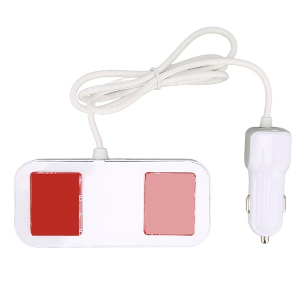 A9S+ 8 Portin Auton Latauslaite 40W Nopea Lataus QC 3.0 USB C Useita USB Latausasemia LCD-näytöllä Autolle Useille Laitteille
