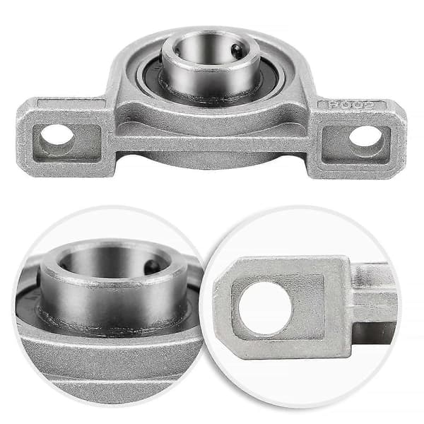 4 stk. Lagerhus Flenslager 20mm Kp004 Kulelagerblokk Putelager For Reservedeler