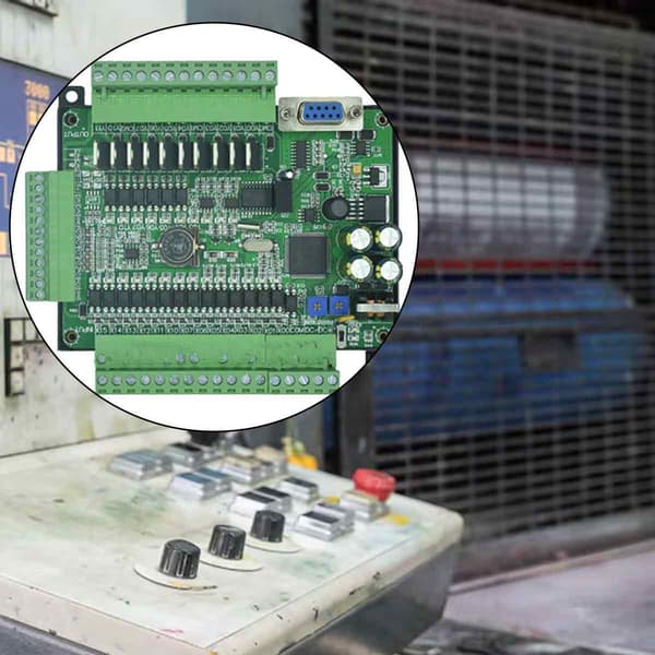PLC industriell styrkort FX3U-24MR hög hastighet med analog stm32 programmerbar styrenhet FX3U-24MT FX3U-24MT
