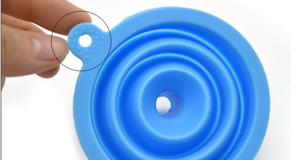 <p>6 stk. Mini Foldbar Sammenklappelig Stil Tragter Køkken Coo