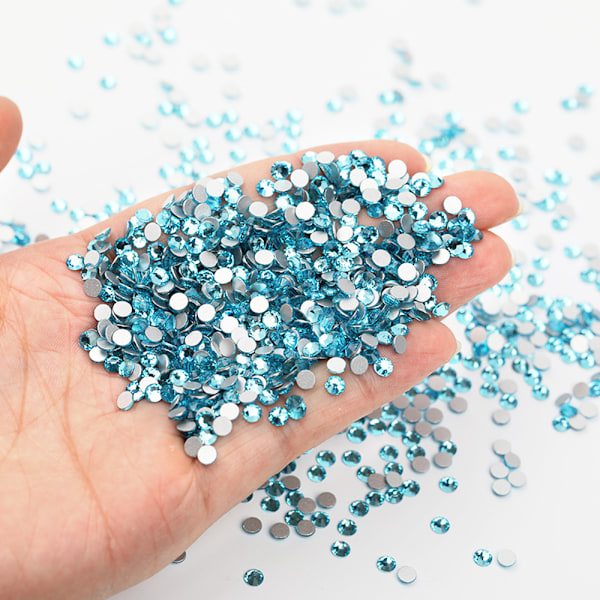 Flade Krystal Rhinestones, Flade Krystaller til Håndværk Tøj Negle Ansigtskunst