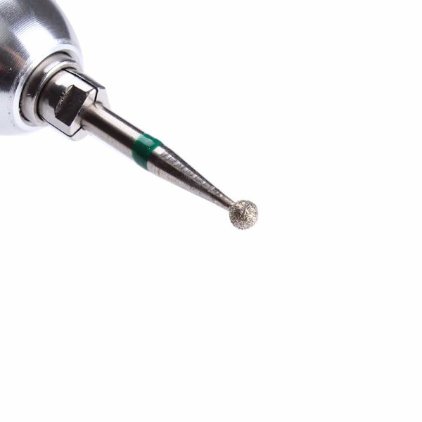 3 stk. Negleborkroner i karbid for neglefil, diamantformede roterende slipehoder, elektrisk neglefil for manikyr og pedikyrverktøy
