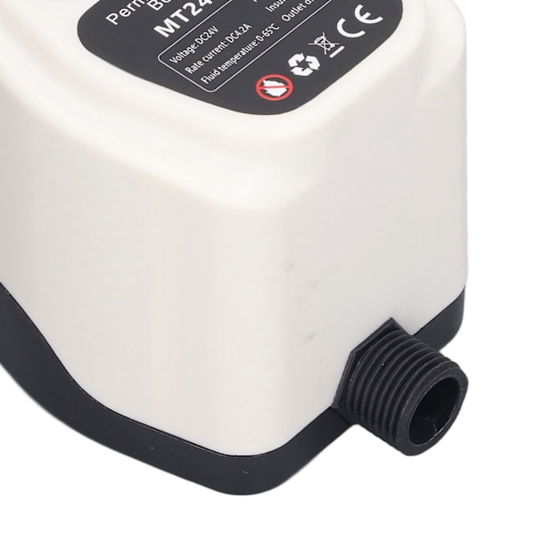 Boosterpumpe 100W 24V 25L Fuld Automatisk Intelligent Sensor Stille Vandtryk Booster Pumpe 100‑240V EU Stik