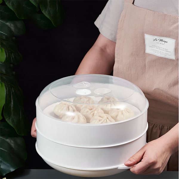 Linne Köksförkläde Inspirerad Mikrovågsugnsskydd, Professionellt Kockförklädesgrepp, Lätt att Öppna för Matbeskydd, Håller Mikrovågsugnen Ren & Fräsch, BPA-fri