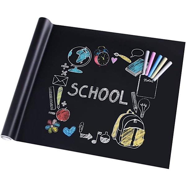 rabbitgoo Selvklæbende Tavlefolie Kridttavle Børne Blackboard