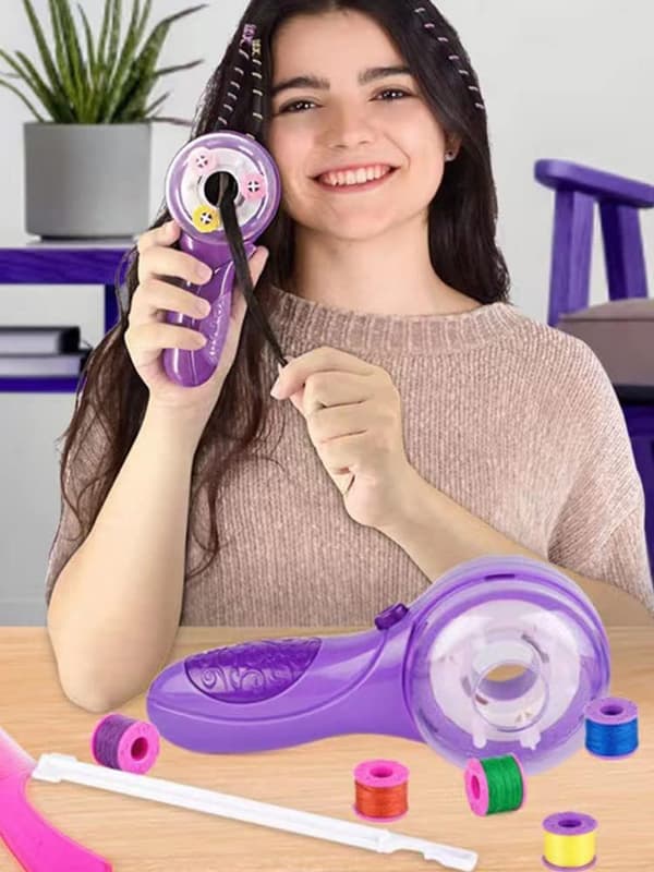 Elektrisk Hårfletter Kit DIY Automatisk Hårdekorasjonsfletting