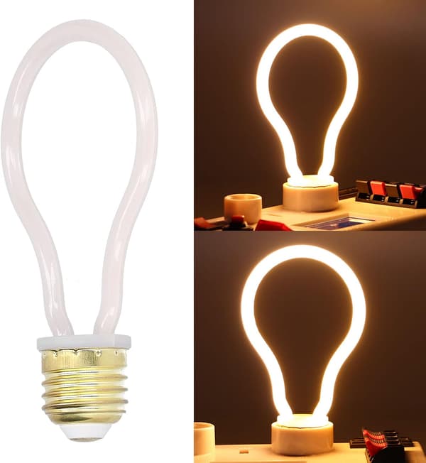 LED-lampa, 4W 220V 2700K E27 Filament LED Ambient Light Varm