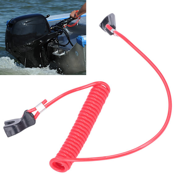 Hätäpysäytyskytkimen turvaköysi 0176288 Johnson Evinrude OMC perämoottoreille