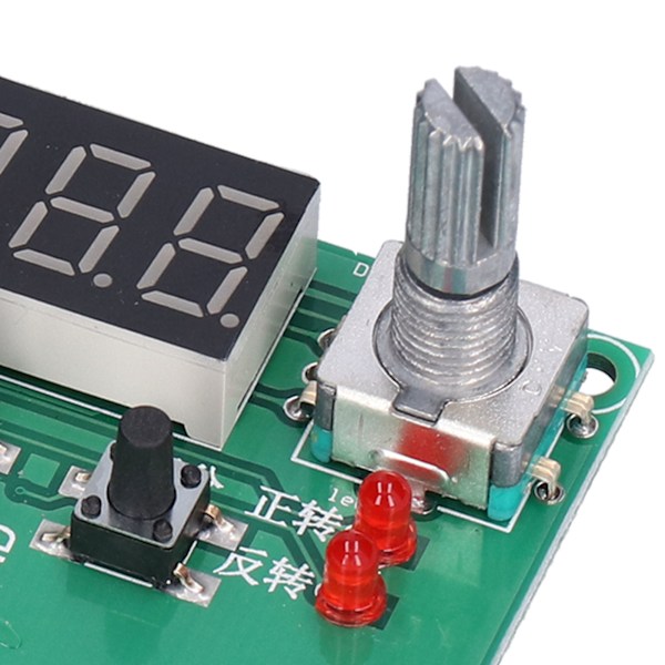 Steppermotor-driverkort Stabil hastighetsregulatormodul med digitalt display DC8‑24V