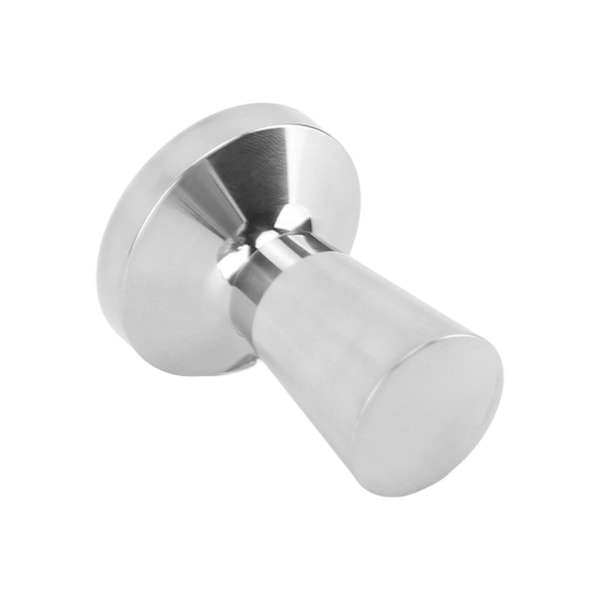 Espresso Tamper Verktyg, Platt Bas för Jämnt Tryck, Rostfritt Stål Spegelpolerad Yta, Pressverktyg för Nymalet Espresso för Hem, Kontor,