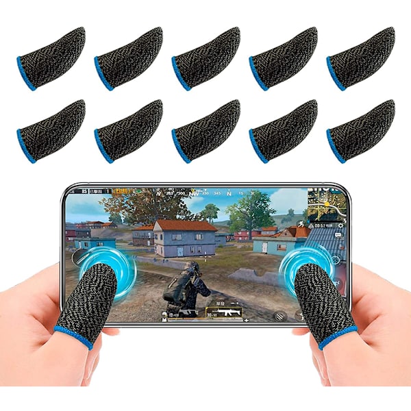 Finger Sleeve Sets för Gaming Mobile Game Controller Thumb