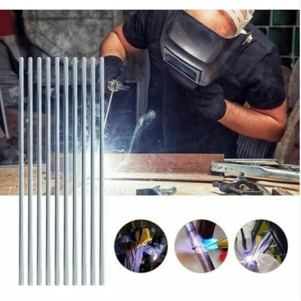 20 st Aluminium Svetsstavar Solid Bas Inget Flussmedel Krävs Låg Smältpunkt