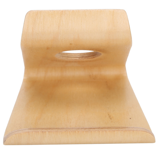 Dobbeltsidet Valnødde Desktop Tablet PC Holder Mobiltelefon Stativ Beslag Tilbehør (undertint)