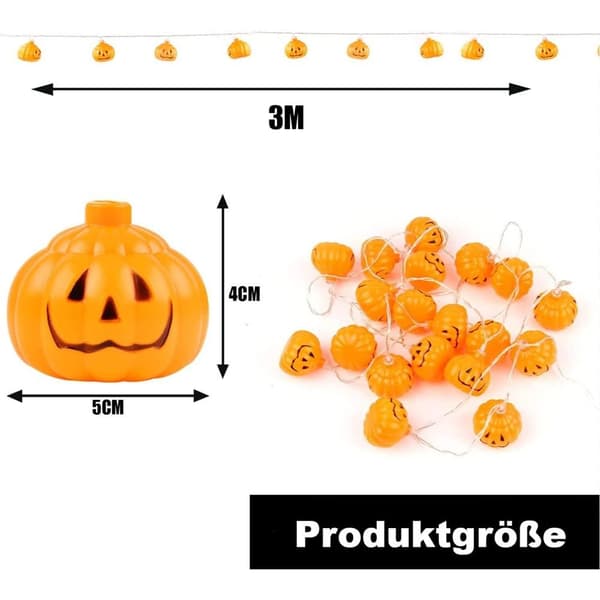 Søte gresskarlys, multifunksjonell timer fjernkontroll Halloween dekorasjonslys 2 lysmoduser for innendørs og utendørs bruk ideell for