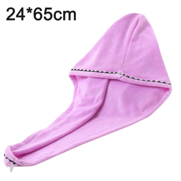 Hårhåndklæde Turban - 2-pak, Blødt, Absorberende Mikrofiber til