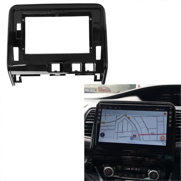 2 Din Bilradio Fascia För C27 Dvd Stereo Ram Plattadapter Monteringsinstrumentbräda Installationsram Trim