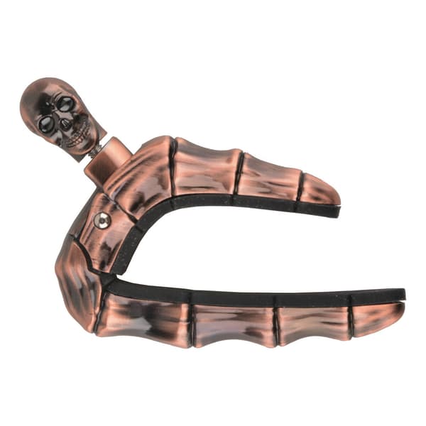Sett med 2 Gitar Capoer Skull Knob Design Universal Strings Instrum