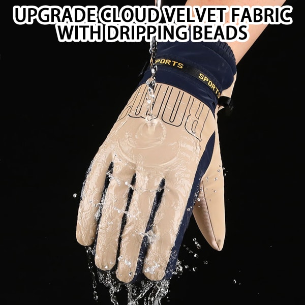 2 Par Vinterhansker Vanntette Vindtette Menn Kvinner - Varme
