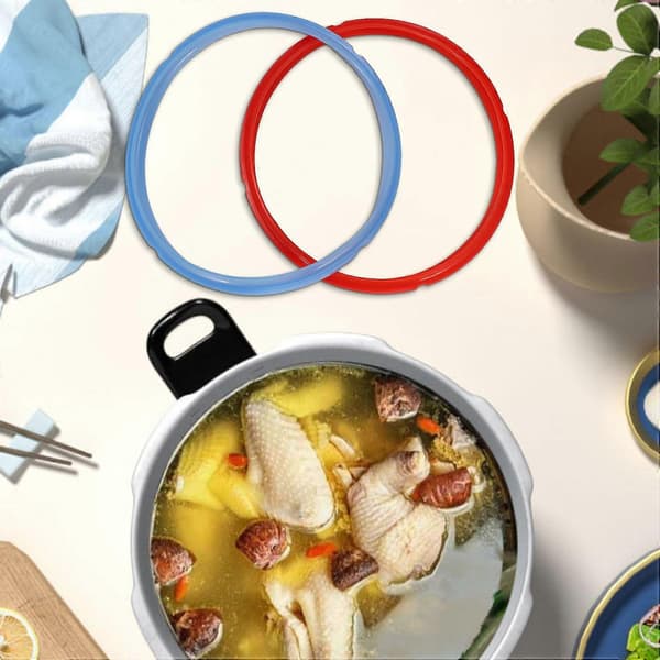 Reservedeler for Duo 5, 6 Quarts Inkludert Tetningsring, Dampventil og Flyteventilsett