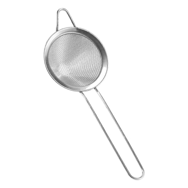 Tesil, 8,4 cm Finmasket Sil Rustfritt Stål Mesh Sil Med Håndtak For Siling