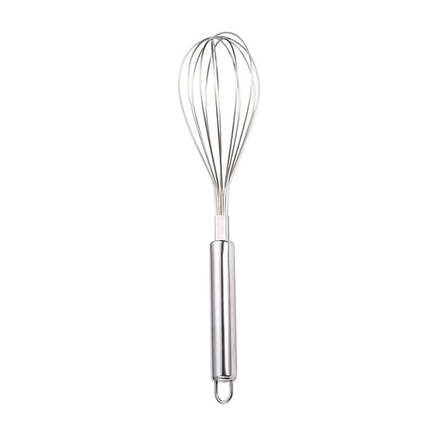 Vispesett, pakke med 3, rustfrie stålvisper for matlaging 8\", 10\", 12\"